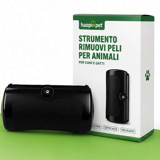 EcoGroom -Spazzola rimuovi pelo per cani e gatti