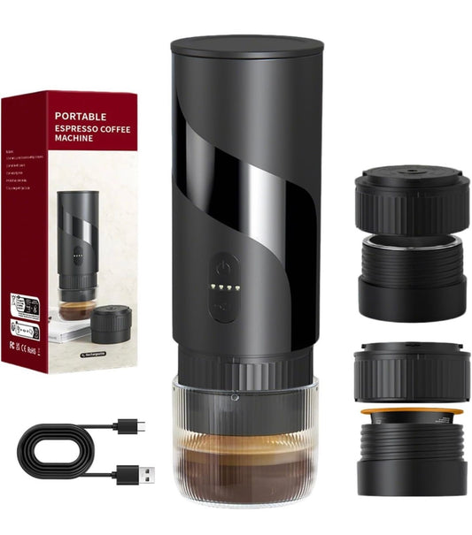 Macchina da Caffè Portatile 2 in 1 – Espresso Ovunque